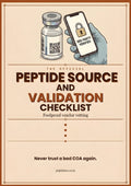 Peptide Source Validation Checklist